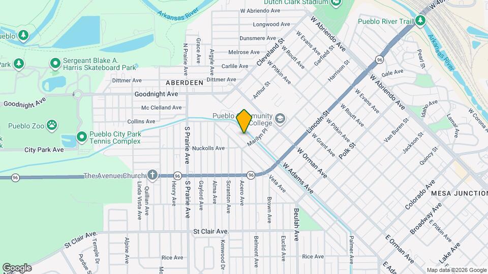 916 W Adams Ave, Unit 0 Mapa y Detalles de la Ubicación