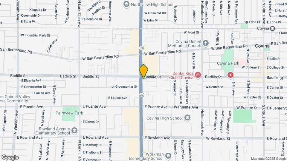 Covina Manor Apartments Mapa y Detalles de la Ubicación