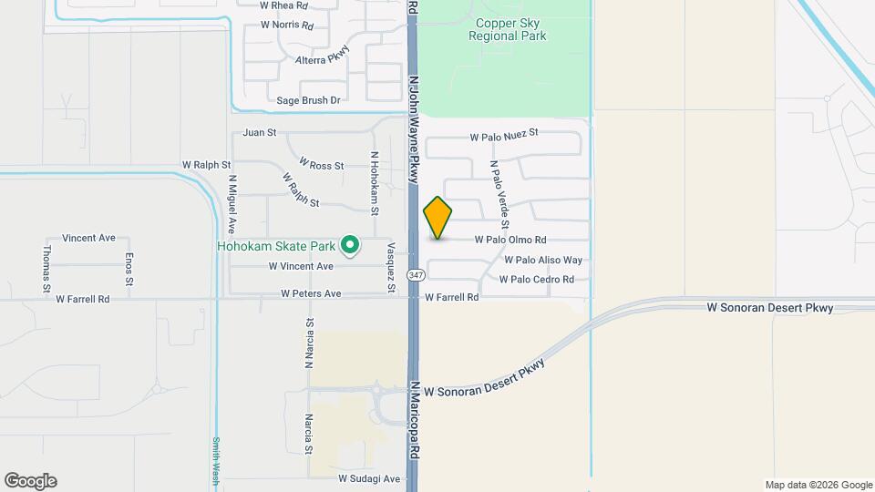 44583 W Palo Olmo Rd Map and Location Details