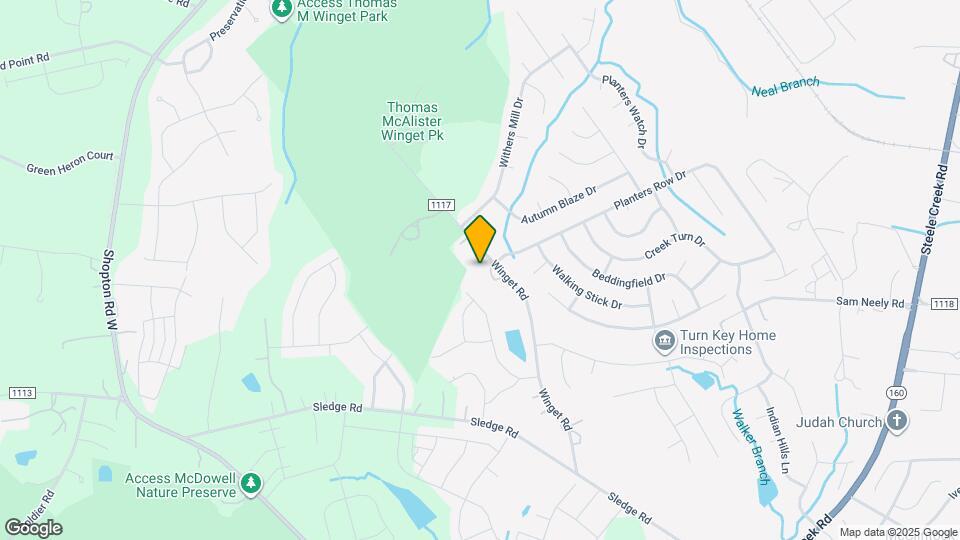 12424 Winget Rd Map and Location Details