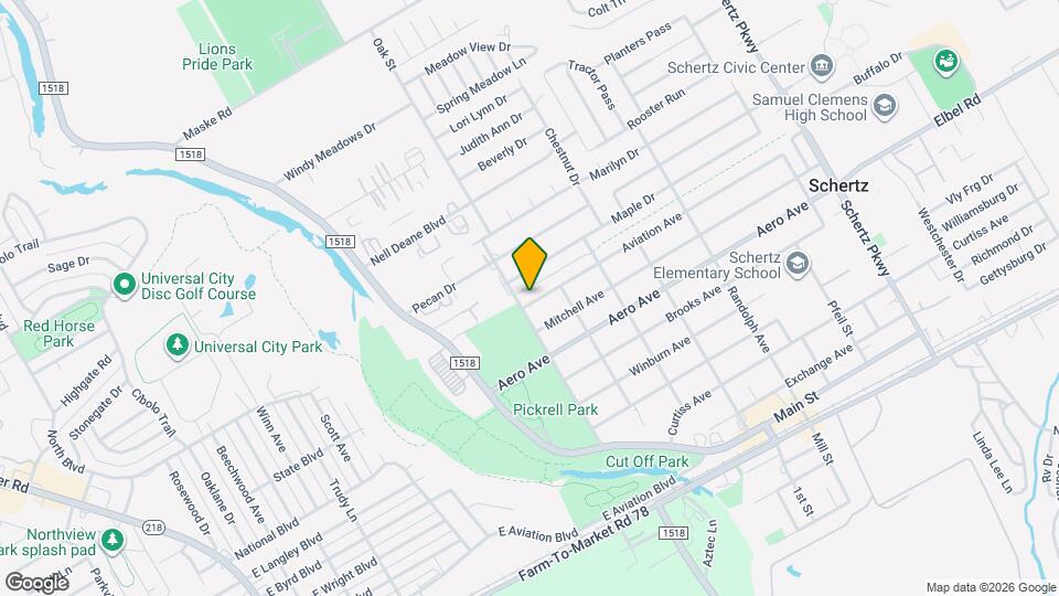 205 Aviation Ave Map and Location Details