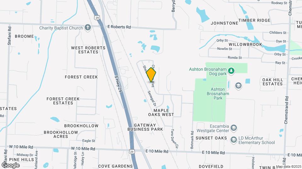 11032 Chippewa Way Map and Location Details