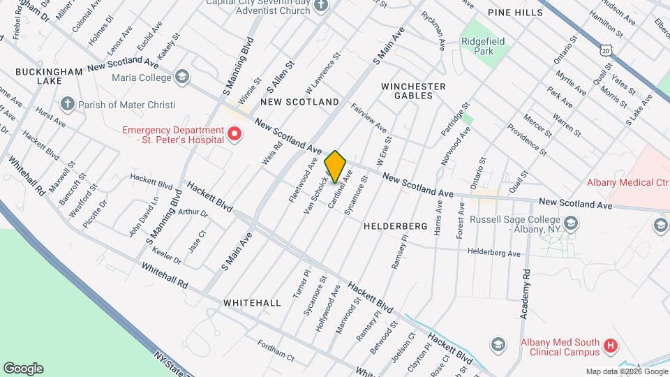 30 Cardinal Ave Map and Location Details