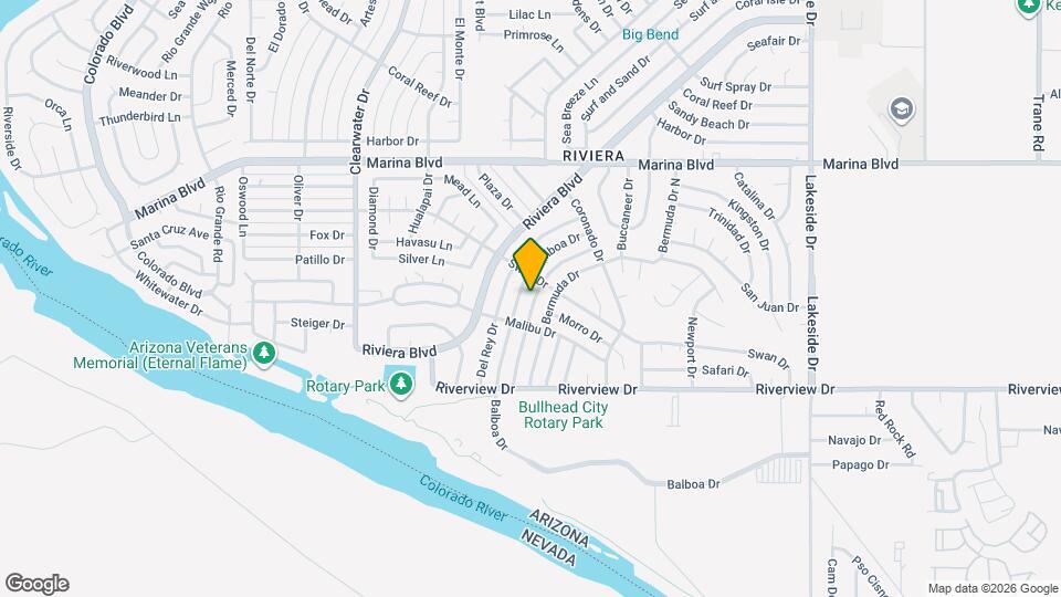 2145 Hermosa Dr Map and Location Details