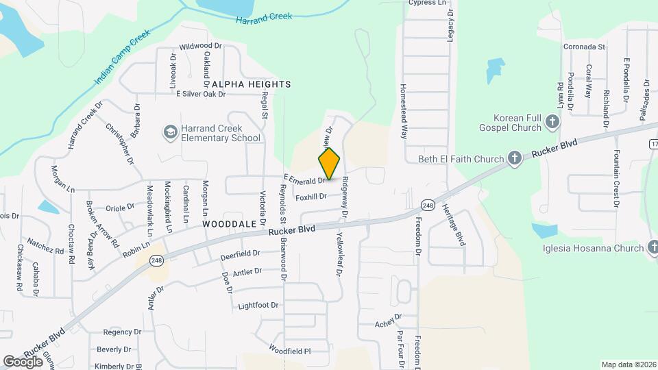 400 E Emerald Dr Map and Location Details