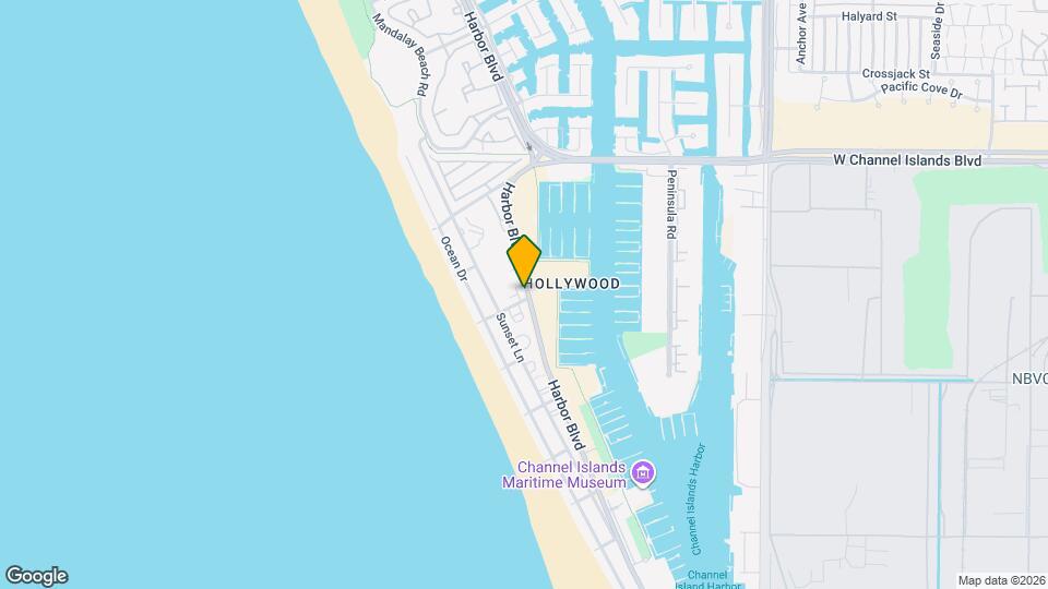 3221 Harbor Blvd Map and Location Details