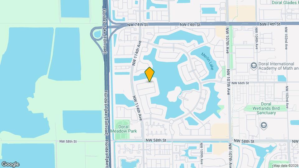 11304 NW 66th St Map and Location Details