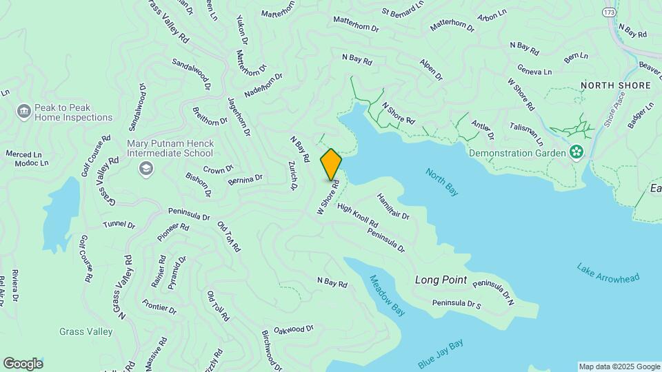 27516 W Shore Rd Map and Location Details