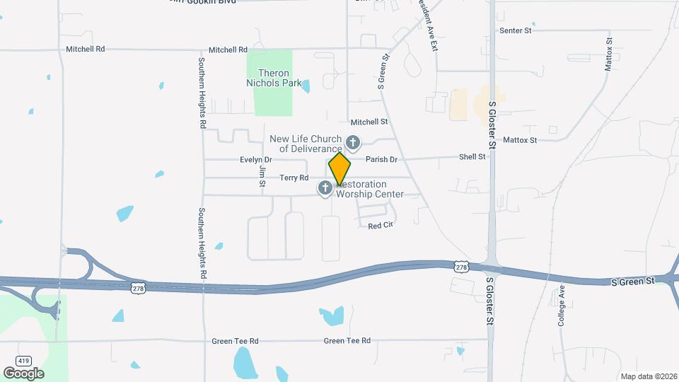 930 Bickerstaff St Map and Location Details