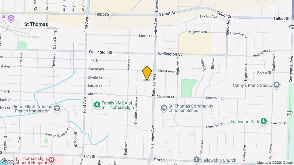 50 Fairview Av Map and Location Details