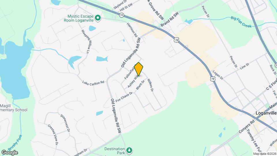 430 Ashley Way Map and Location Details