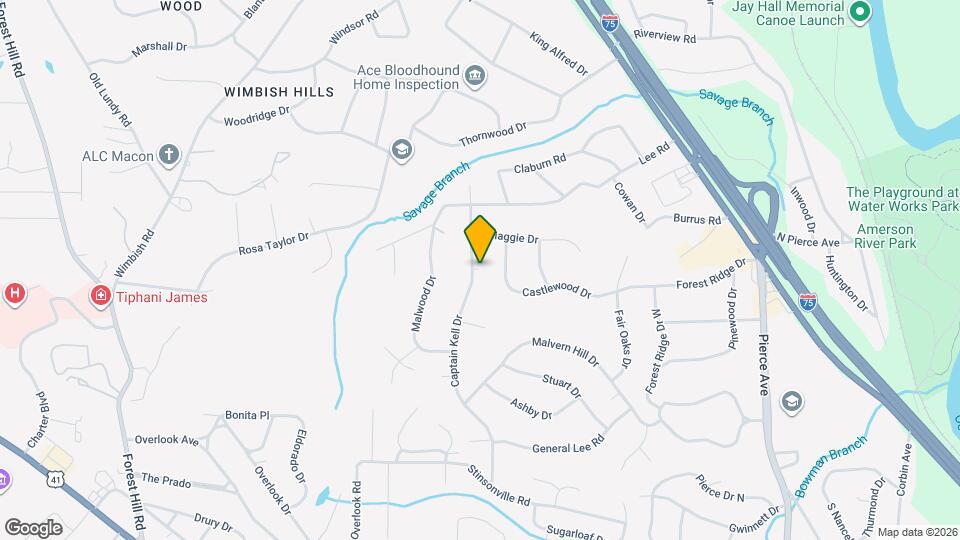 803 Captain Kell Dr Map and Location Details