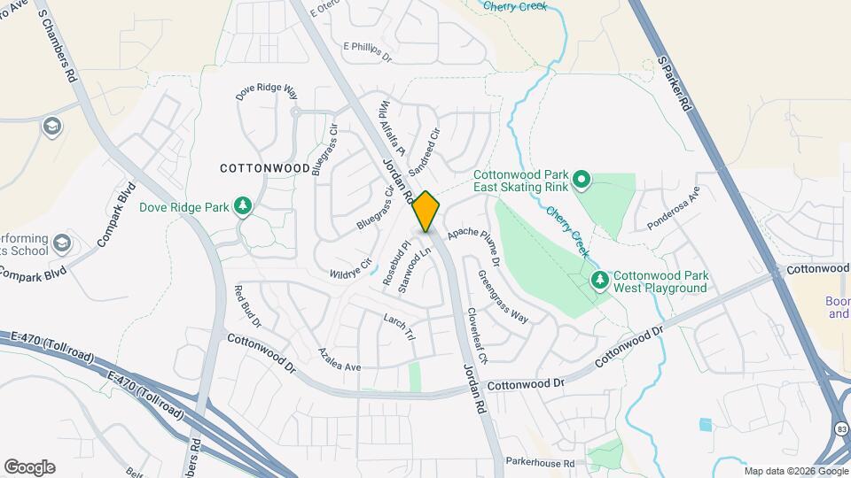 8665 Rosebud Pl, Unit 1-113 Map and Location Details