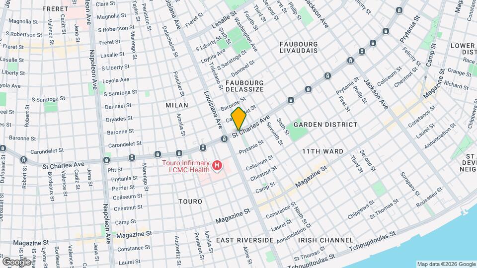 3300 St Charles Ave Map and Location Details