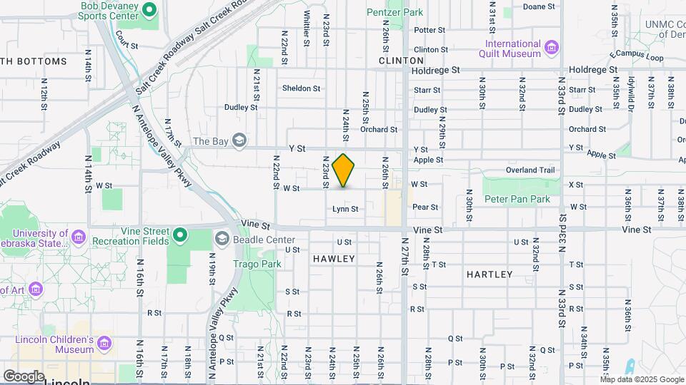 2343 W St Map and Location Details