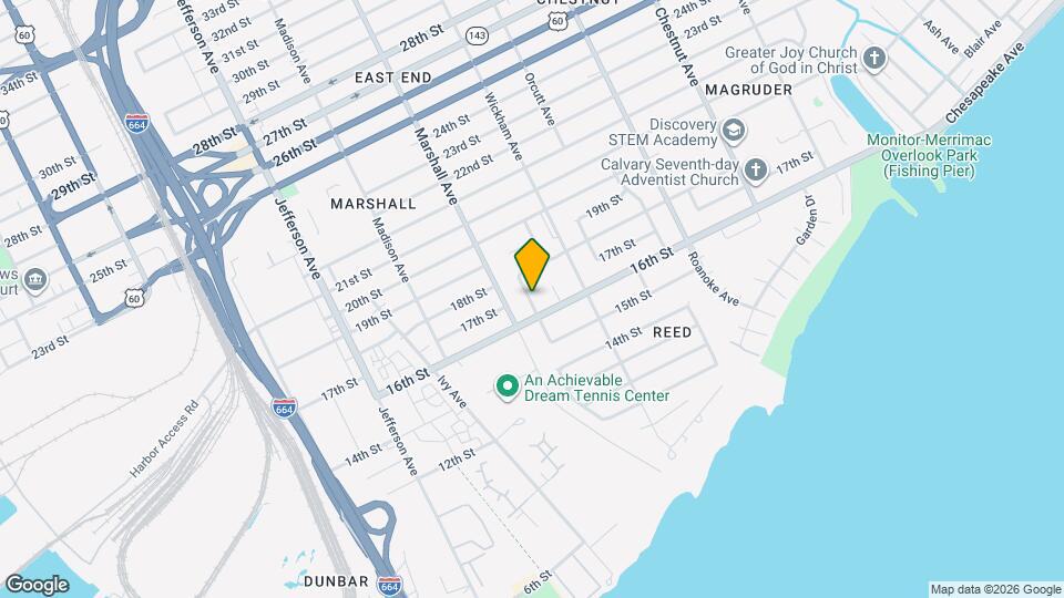 1634 Rolfe Pl Map and Location Details