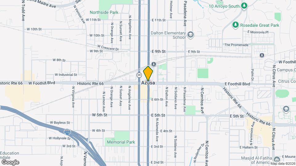 951 N Sunrise Ln, Unit A Map and Location Details