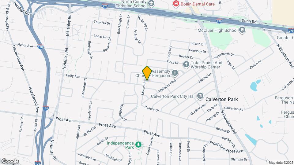 260 Sadonia Ave Map and Location Details