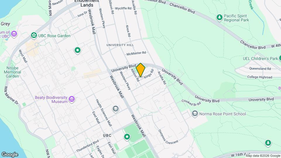 5689 Kings Rd Map and Location Details