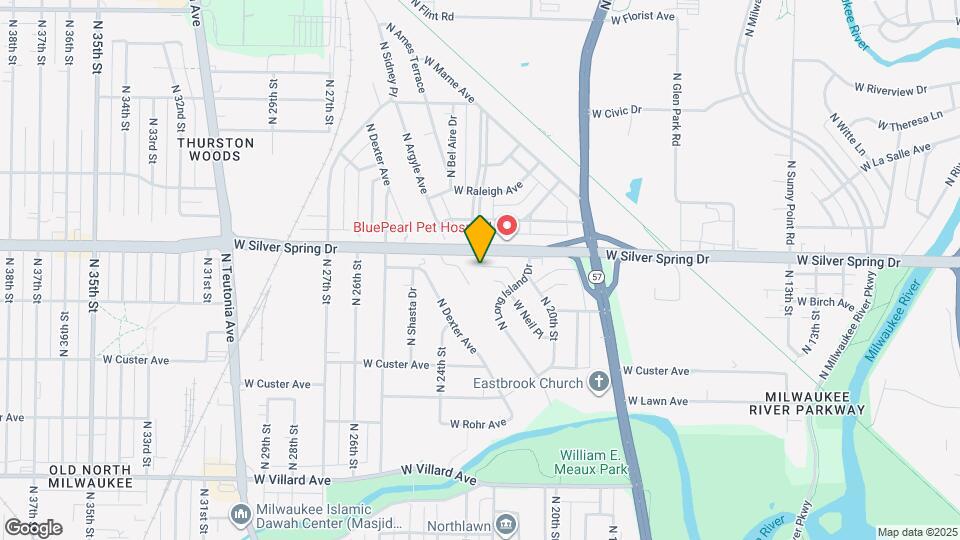 2225 W Silver Spring Dr Map and Location Details