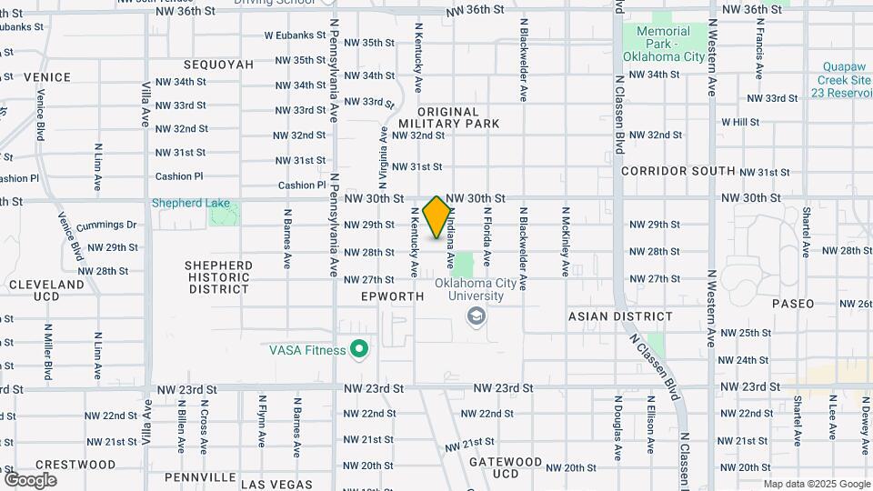1813 NW 28th St Map and Location Details