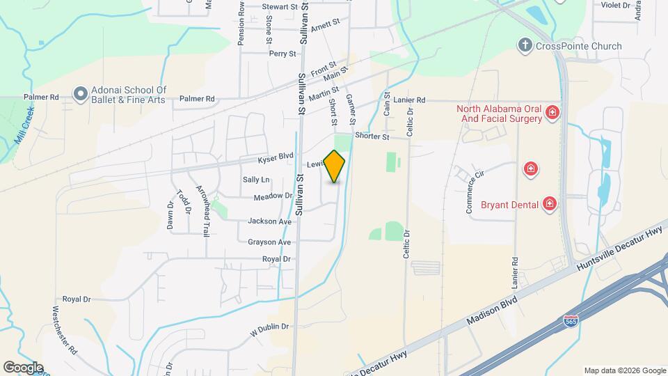 128 Lewis Ln Map and Location Details