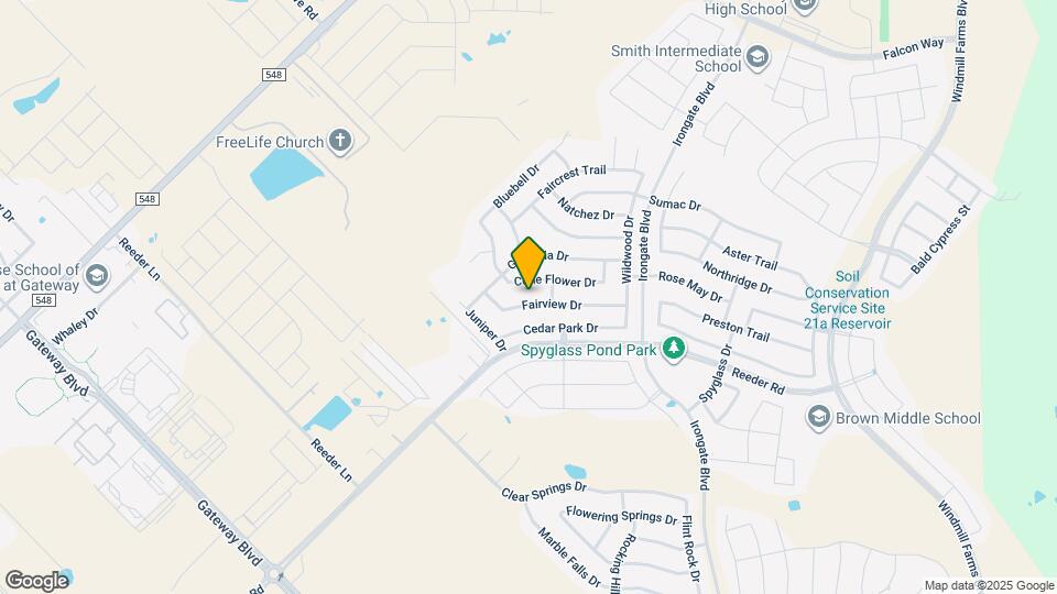 2037 Fairview Dr Map and Location Details