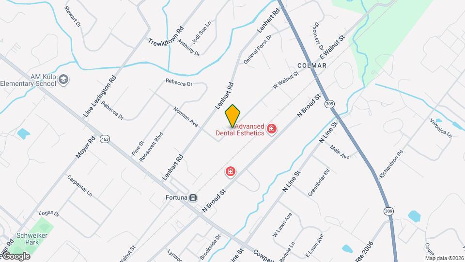 2249 W Walnut St Map and Location Details