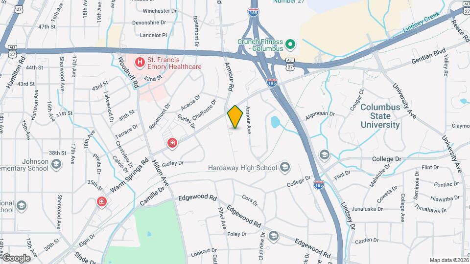 3912 Willis Rd Mapa y Detalles de la Ubicación