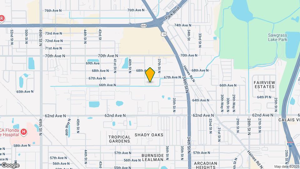 3771 66th Ave N Map and Location Details