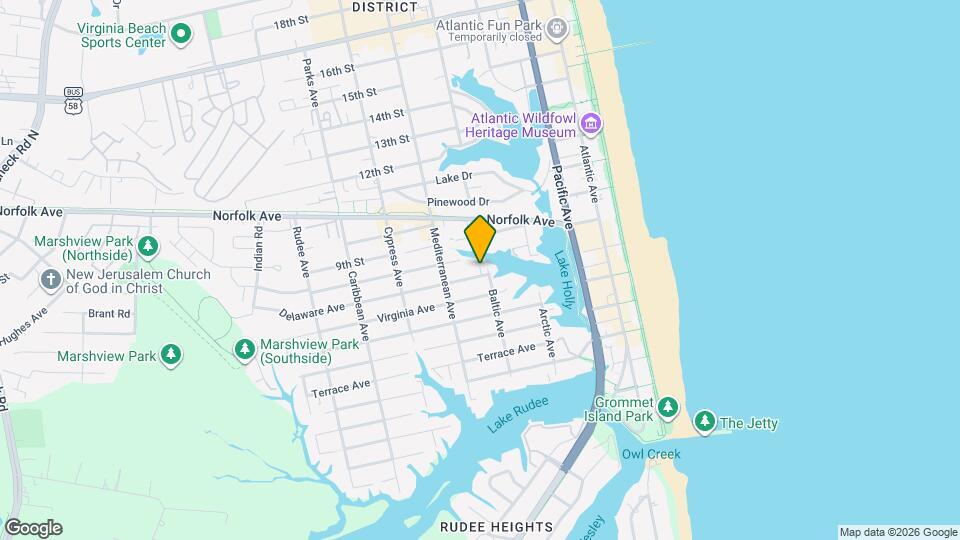 505 Delaware Ave Map and Location Details