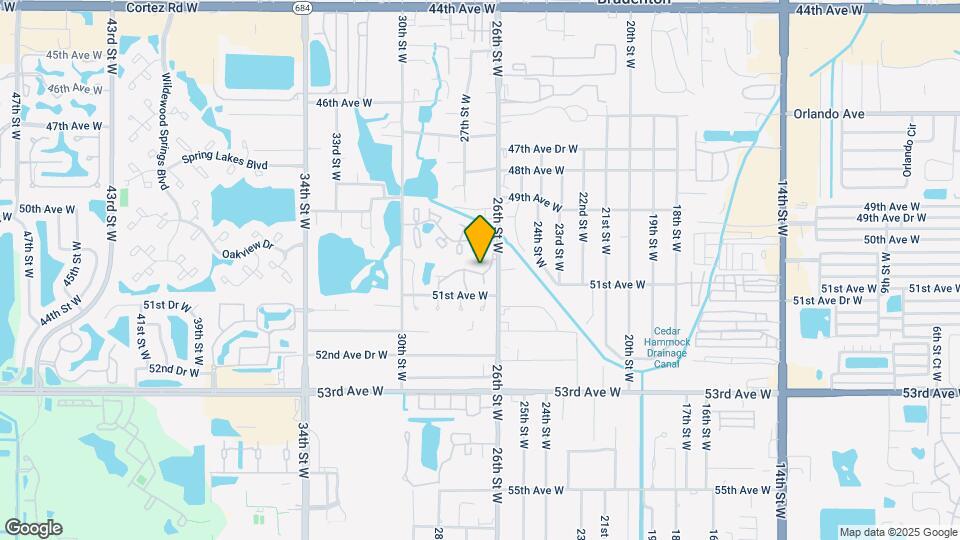 5020 Live Oak Cir Mapa y Detalles de la Ubicación