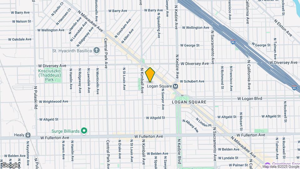 2650 N Spaulding Ave Map and Location Details