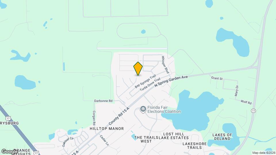 3889 Arborvitae Way Map and Location Details