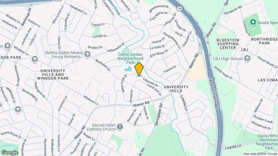 6512 Arnold Dr Map and Location Details