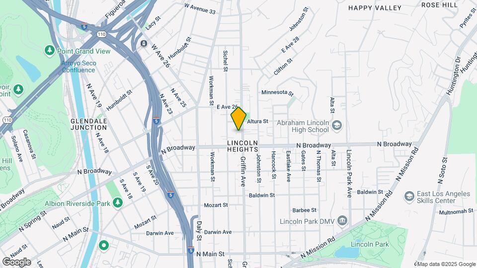 2429 Griffin Ave Map and Location Details