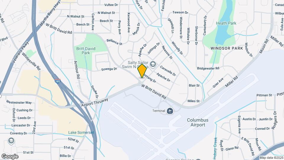 5511 Canberra Ave Map and Location Details