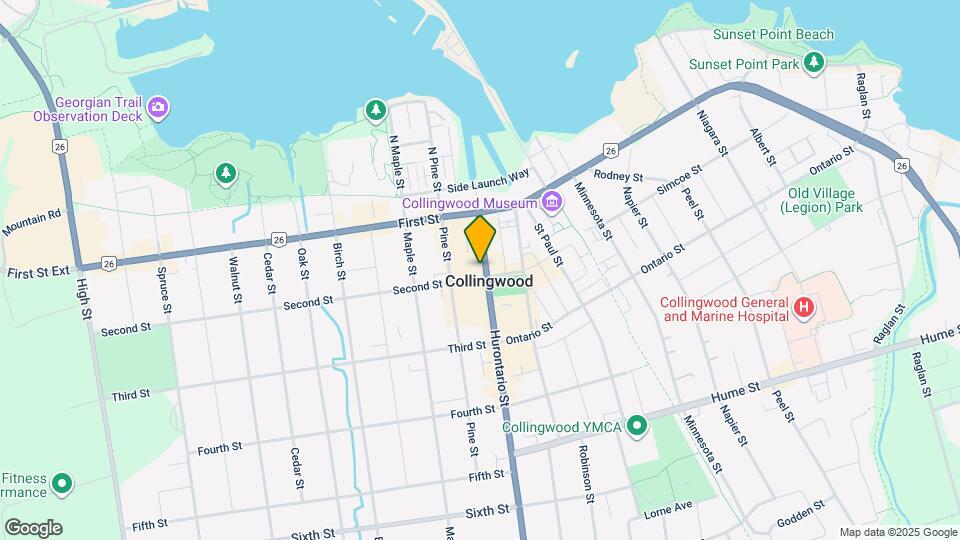 68 Hurontario St Map and Location Details