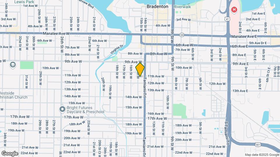 1115 15th St W Map and Location Details