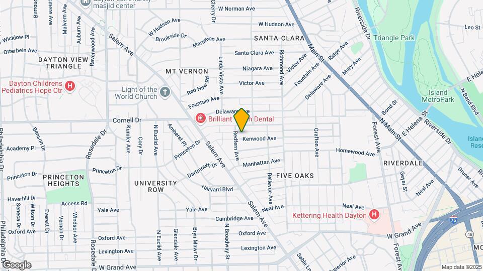 565 Kenwood Ave Map and Location Details
