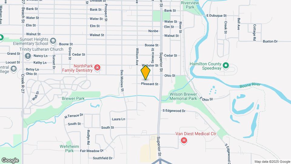 515 Pleasant St Map and Location Details
