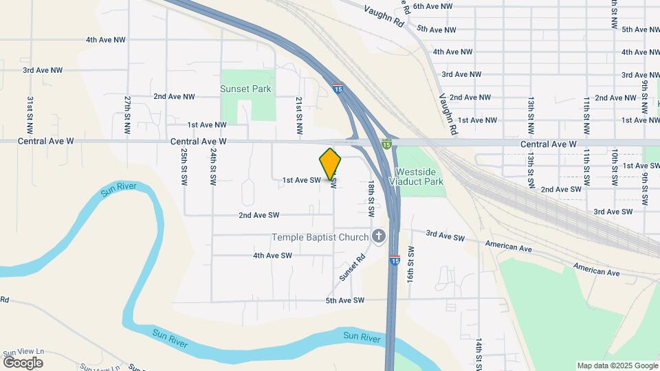 102 20th St SW Map and Location Details