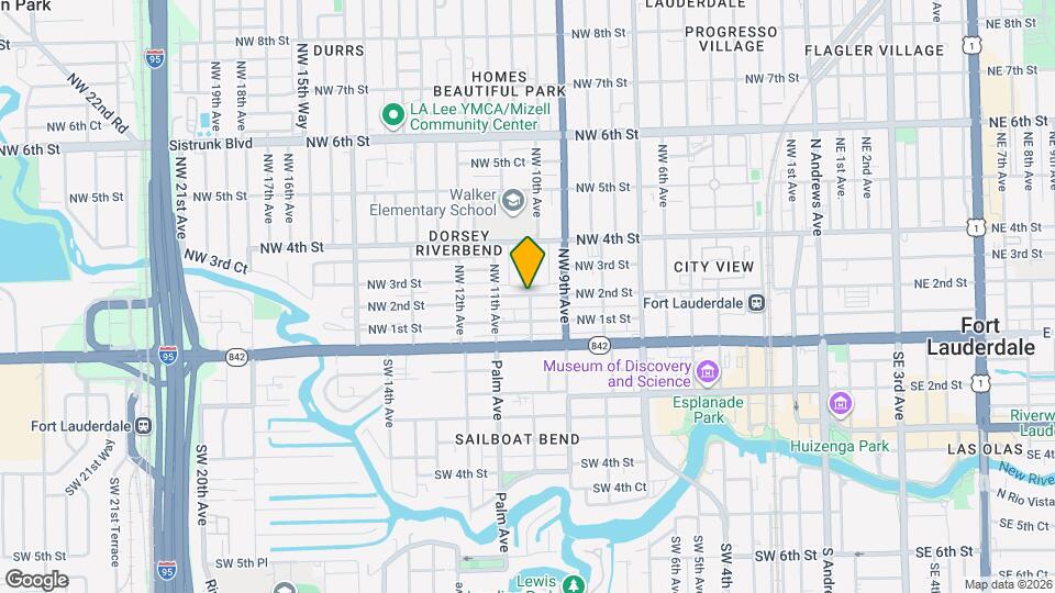 1004 NW 2nd St Map and Location Details