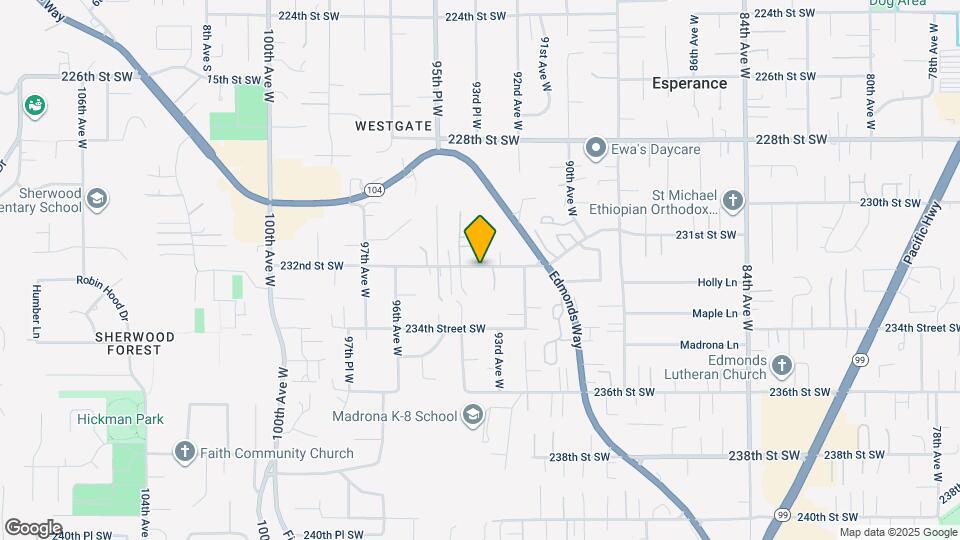 9336 232nd St SW Map and Location Details