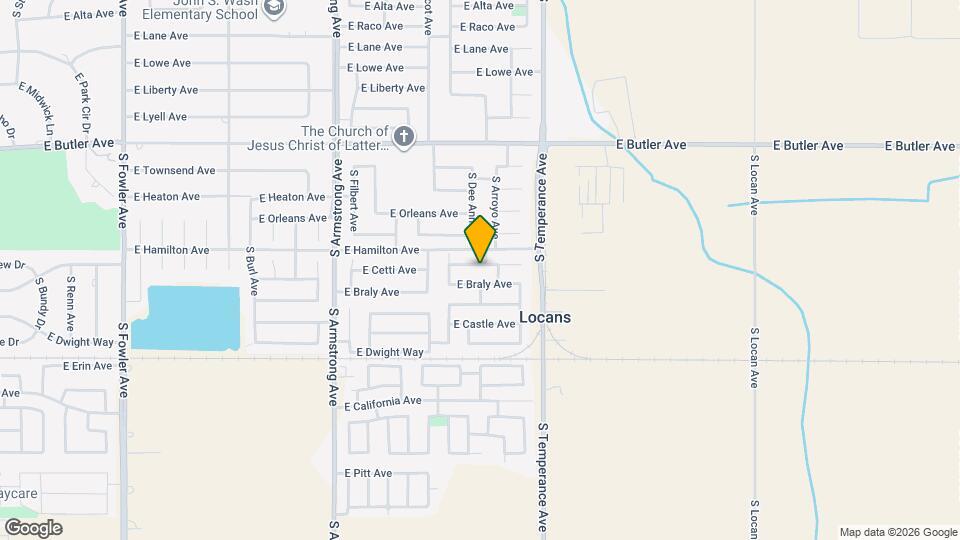 6857 E Cetti Ave Map and Location Details