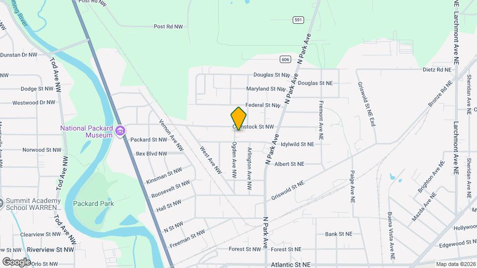 1734 Ogden Ave NW Map and Location Details