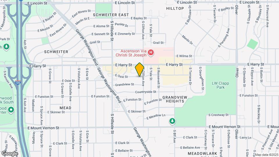 3427 E Osie St Map and Location Details