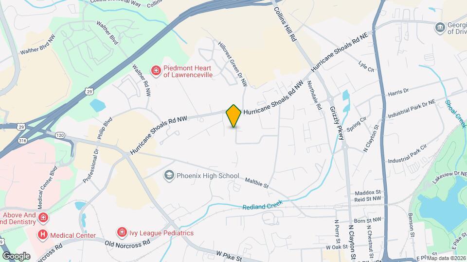 530-532 Downing St Map and Location Details