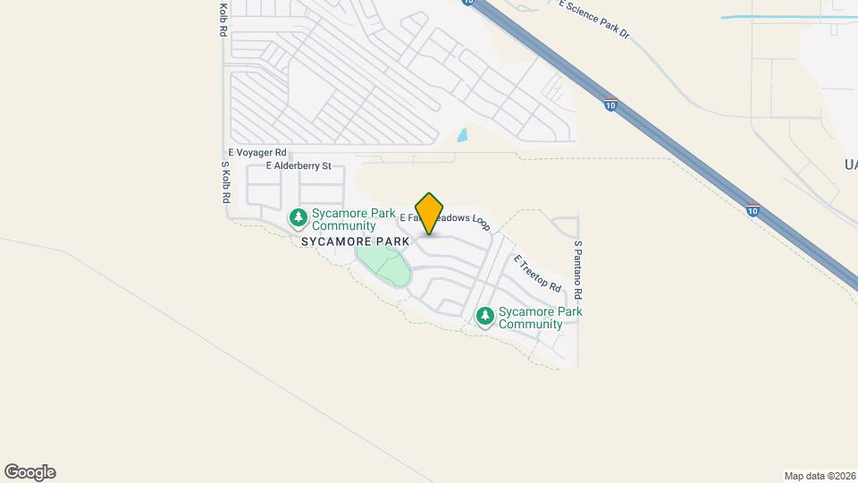 7558 E Majestic Palm Ln Map and Location Details