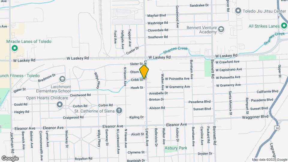 4825 Lewis Ave Map and Location Details